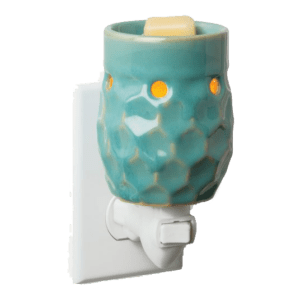 Turquoise pluggable fragrance warmer